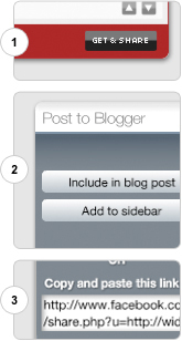 Add widget to the blog